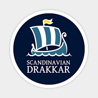 Vikings Drakkar Skandinavian Magnet